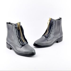 Miz Mooz Affair Leather Ankle Boots